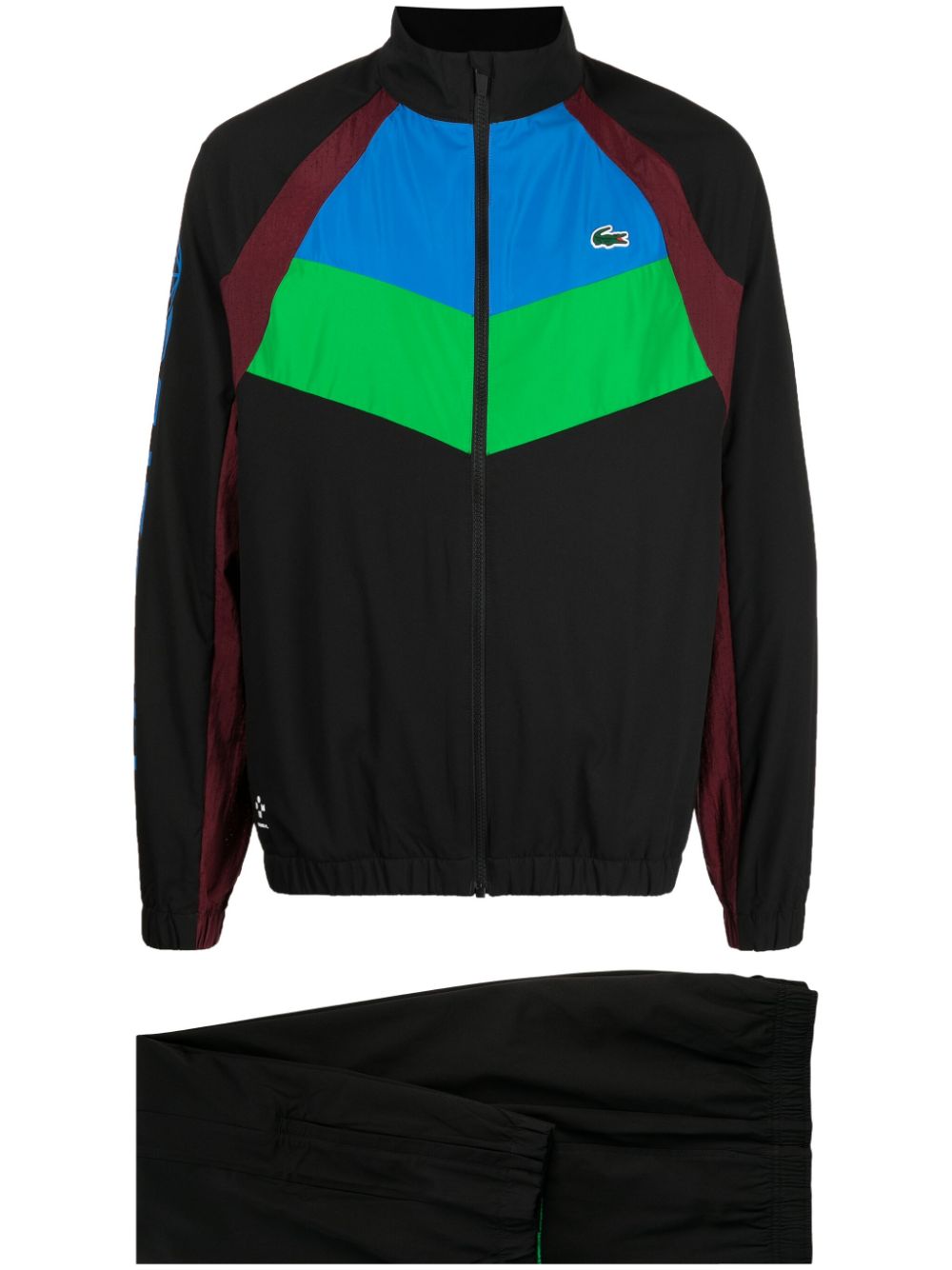 Maison-Kitsune Sport Jackets & Windbreakers Men Lacoste x Daniil Medvedev Tracksuit Set Multicolour