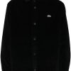 Maison-Kitsune Shirt Jackets Men Lacoste Oversized Corduroy Jacket Black