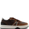 Lacoste L001 Textile Lined Snekers Brown Maison-Kitsune Men Low-Tops