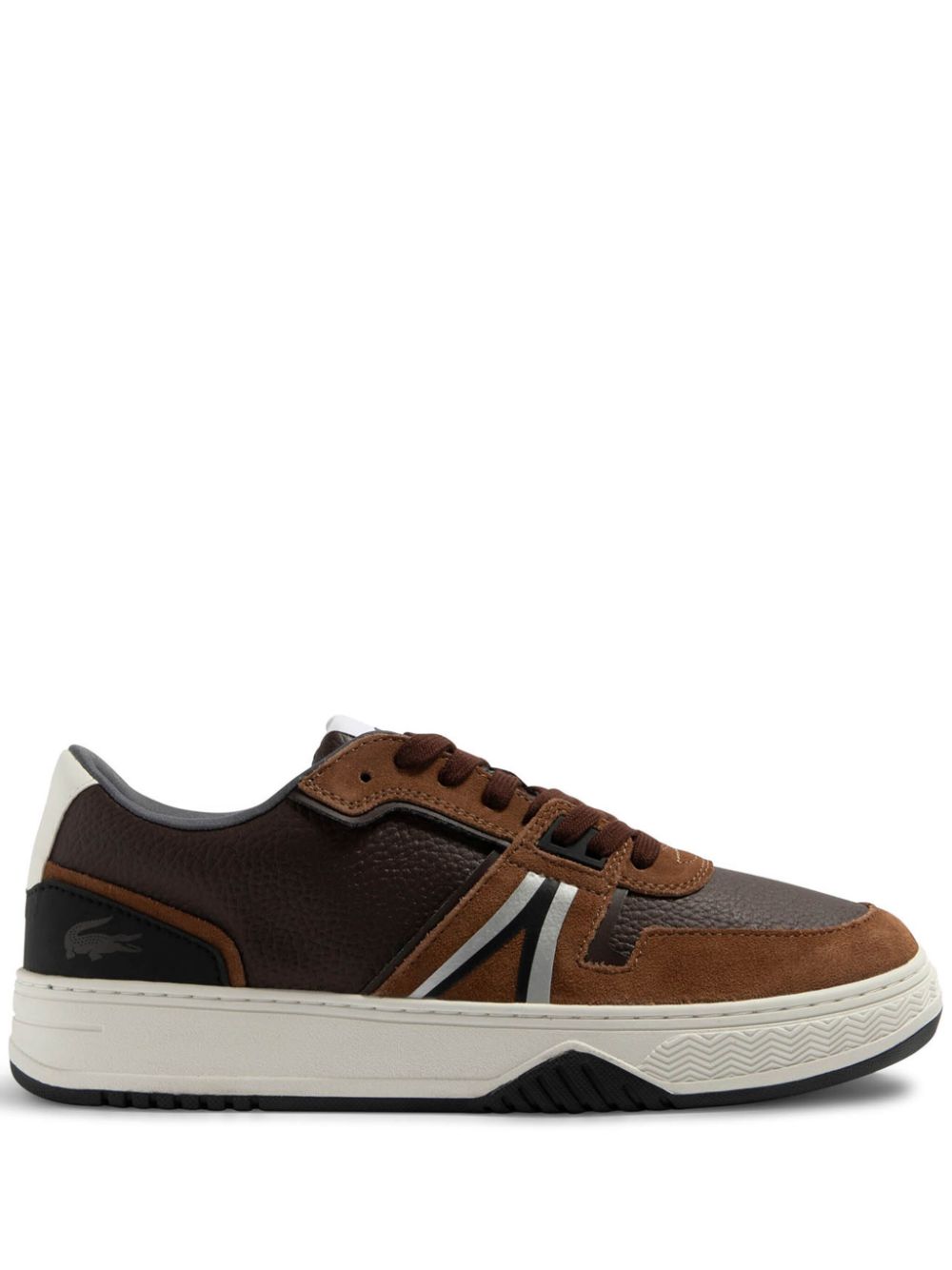 Lacoste L001 Textile Lined Snekers Brown Maison-Kitsune Men Low-Tops