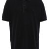 Maison-Kitsune Lacoste Embroidered Logo Polo Shirt Blue Men Polo Shirts
