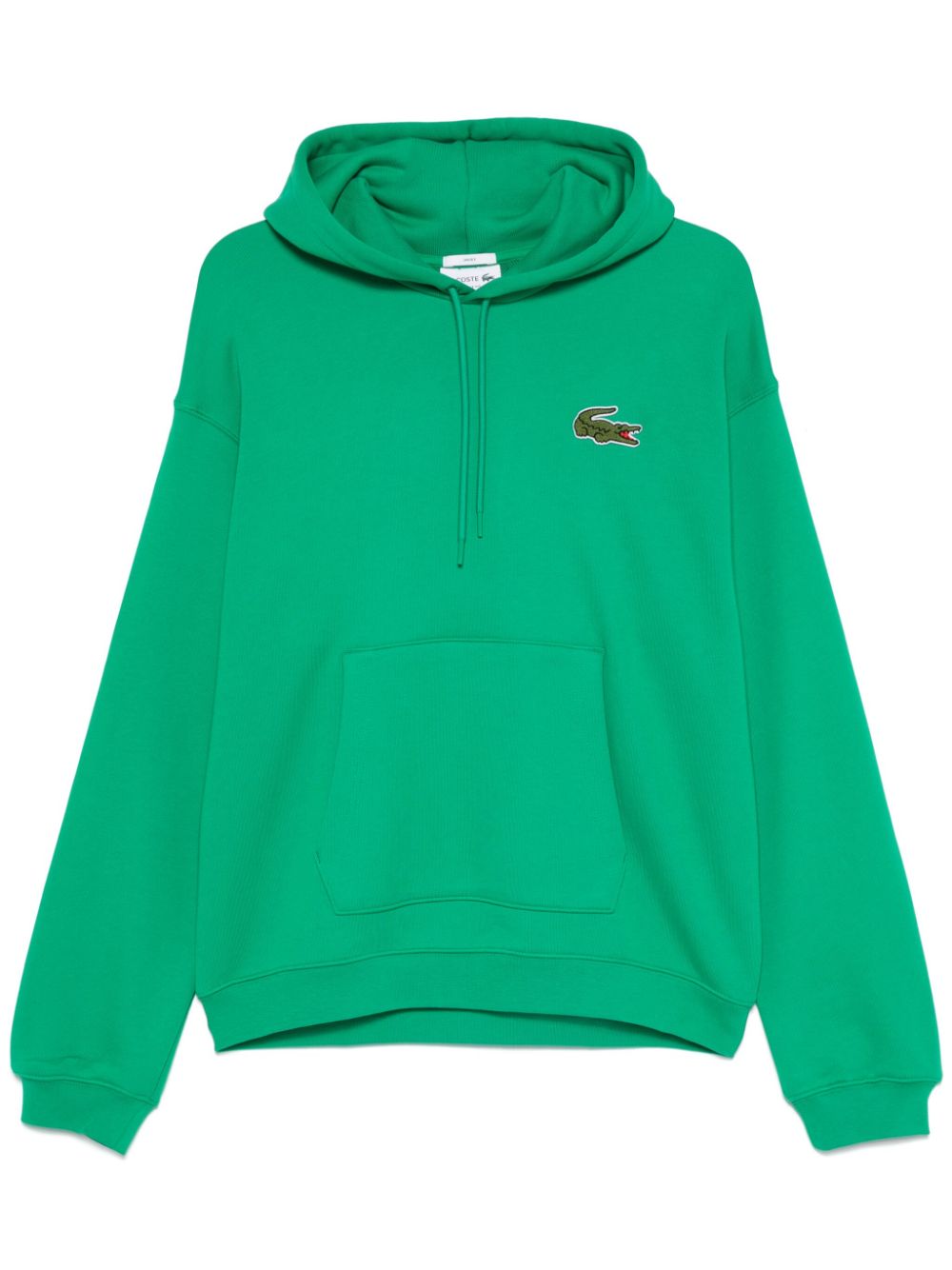 Maison-Kitsune Lacoste crocodile-patch Hoodie Green Men Hoodies