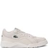 Maison-Kitsune Lacoste Aceline 96 Leather Sneakers Neutrals Men Low-Tops