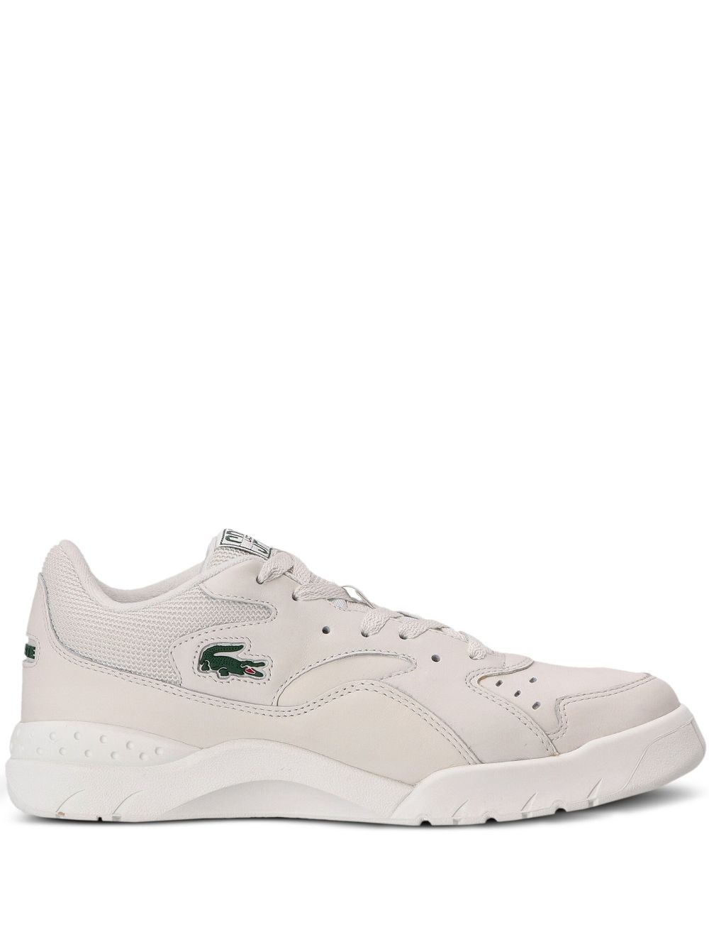 Maison-Kitsune Lacoste Aceline 96 Leather Sneakers Neutrals Men Low-Tops