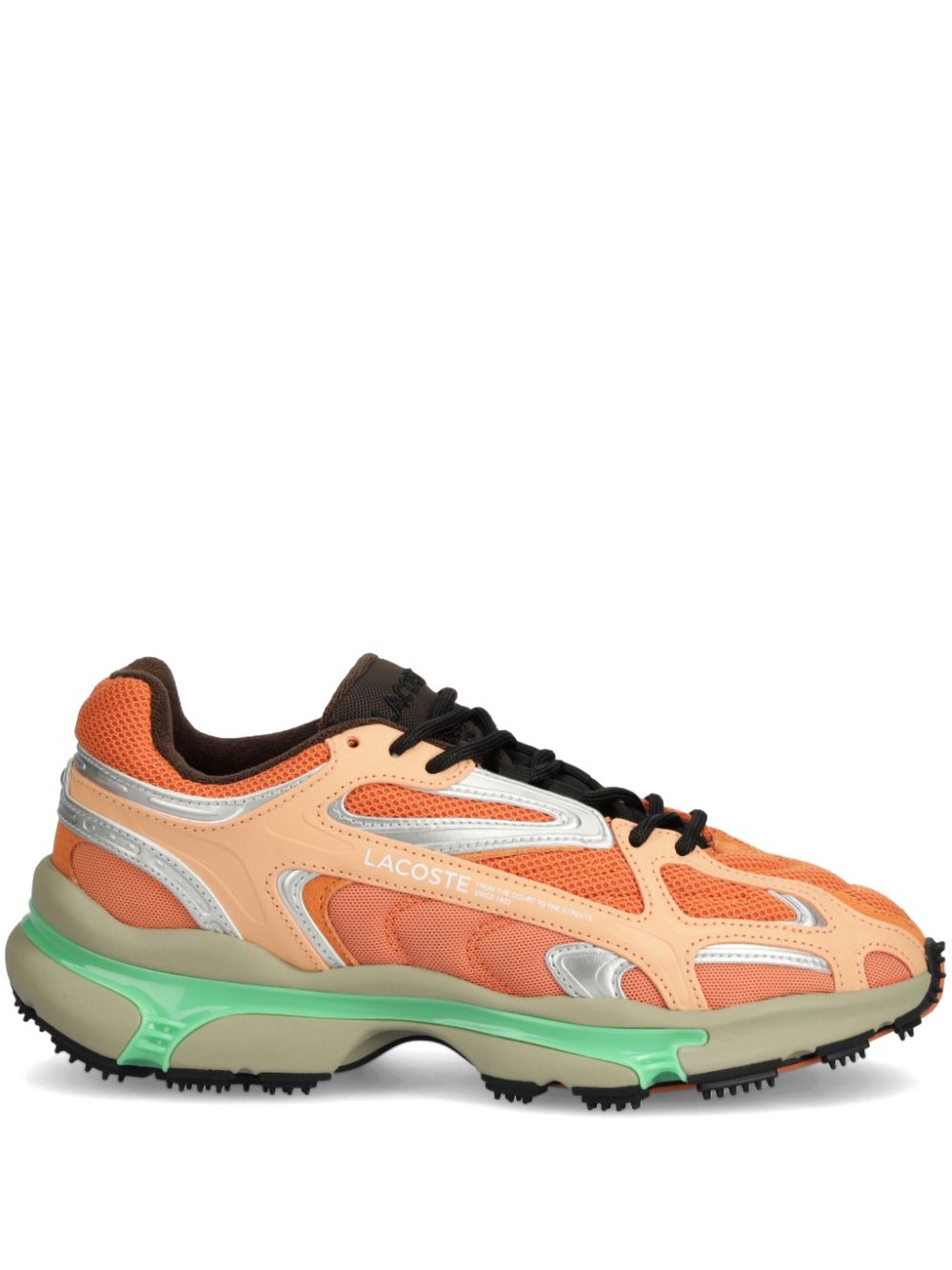 Maison-Kitsune Low-Tops Men Lacoste L003 2K24 Sneakers Orange