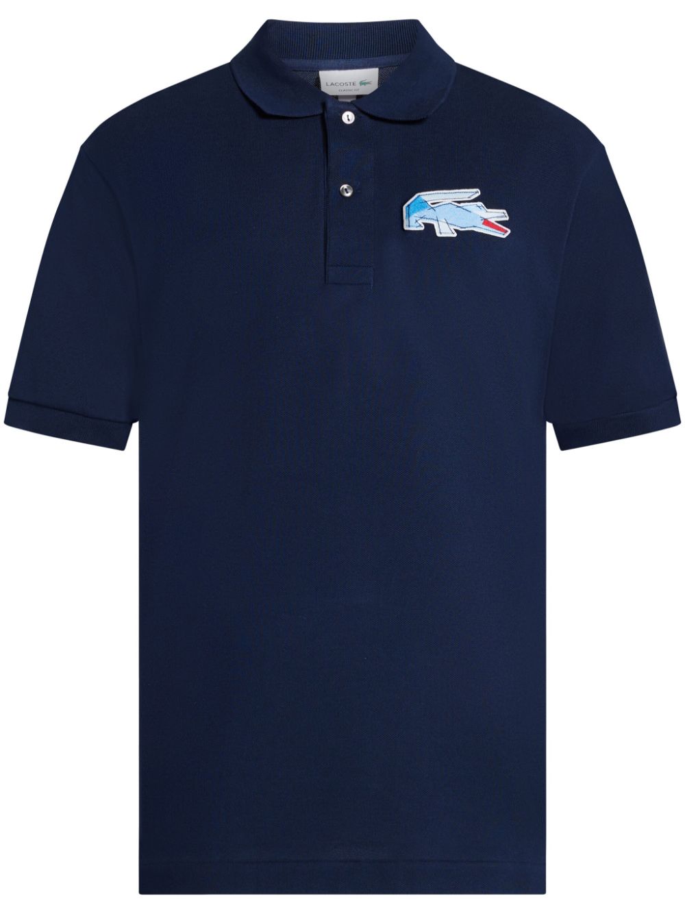 Lacoste Original L.12.12 Polo Shirt Blue Maison-Kitsune Men Polo Shirts