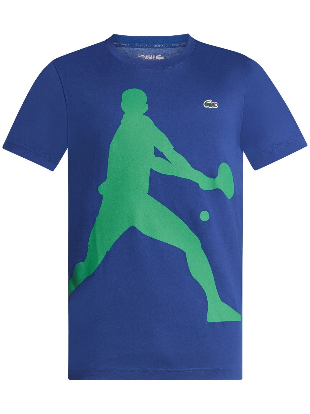Lacoste x Novak Djokovic Tennis T-shirt Blue Men T-Shirts Maison-Kitsune
