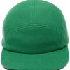 Maison-Kitsune Lacoste logo-patch Organic Cotton Cap Green Men Hats
