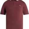 Lacoste Movement Polo Shirt Red Maison-Kitsune Men Polo Shirts