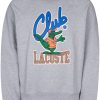 Men Sweatshirts Maison-Kitsune Lacoste graphic-print Sweatshirt Grey
