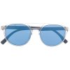 Lacoste L881S Round Tinted Sunglasses White Men Sunglasses Maison-Kitsune