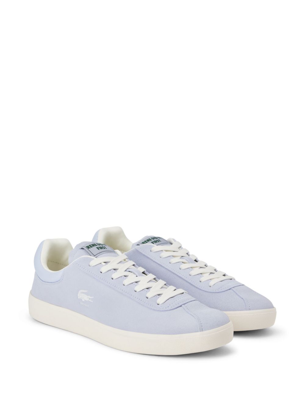 Lacoste Baseshot Suede Sneakers Blue Men Low-Tops Maison-Kitsune