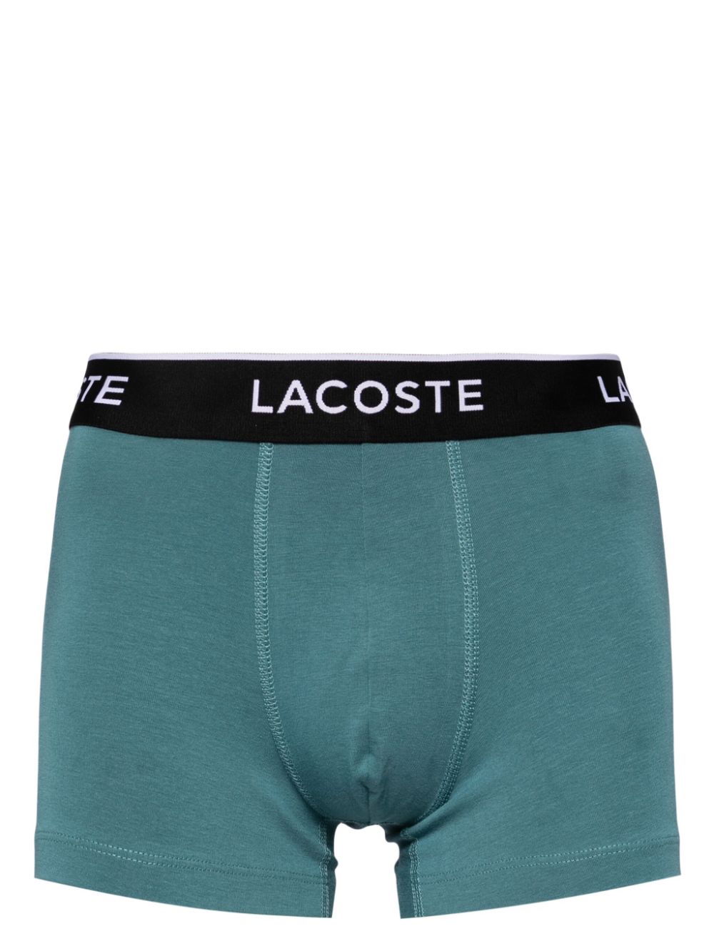 Lacoste logo-band three-piece Boxer Set Blue Maison-Kitsune Men Briefs & Boxers