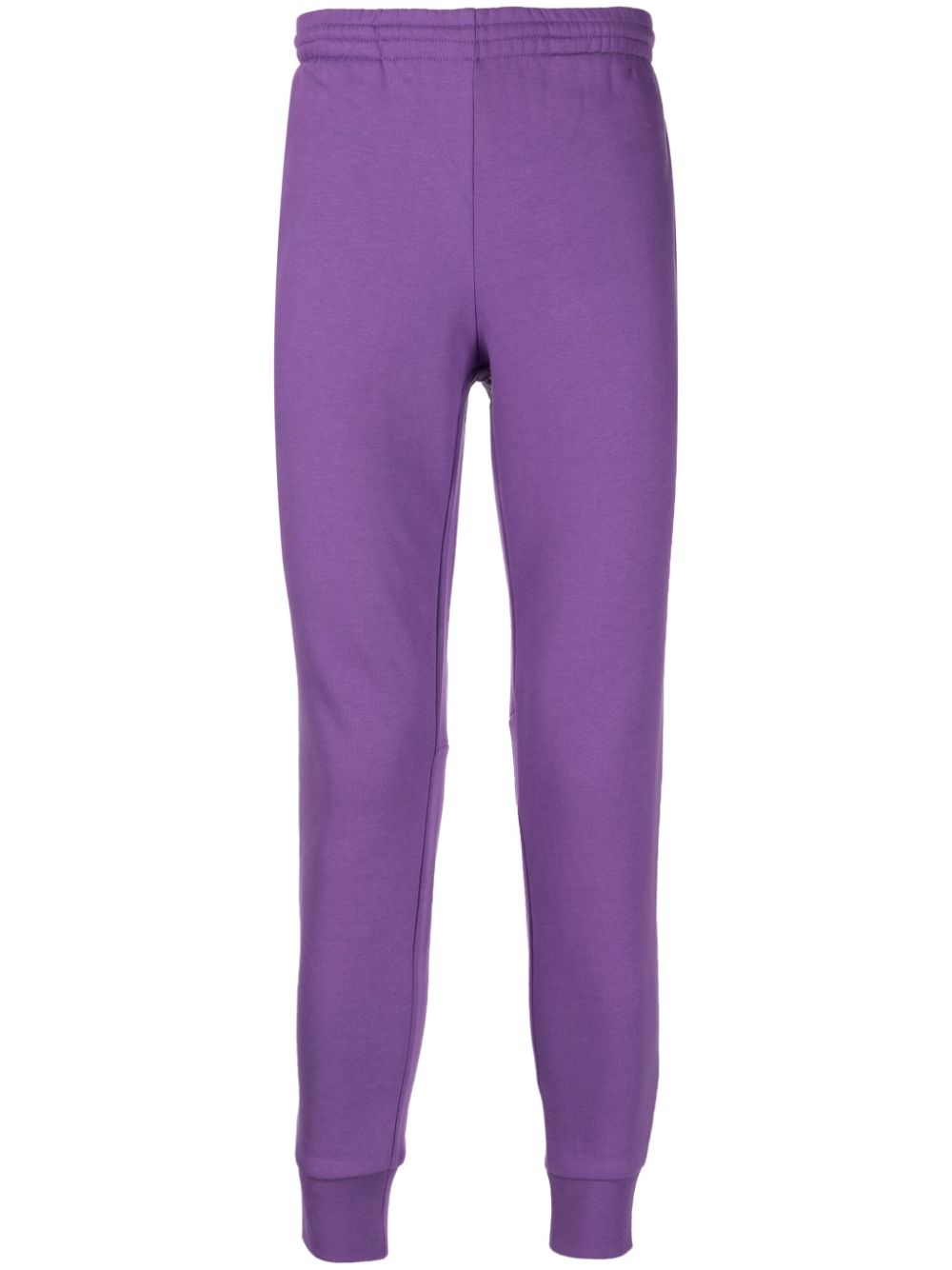 Men Sweatpants Maison-Kitsune Lacoste logo-patch elasticated-waist Track Pants Purple