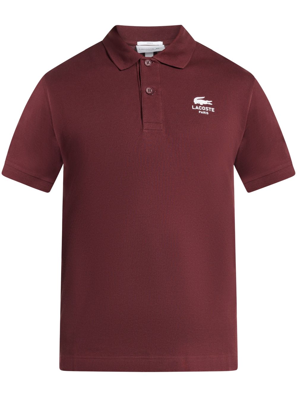 Maison-Kitsune Polo Shirts Men Lacoste Original L.12.12 Polo Shirt Red
