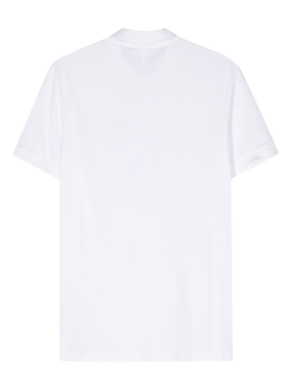 Men Polo Shirts Maison-Kitsune Lacoste logo-print Piqué Polo Shirt White