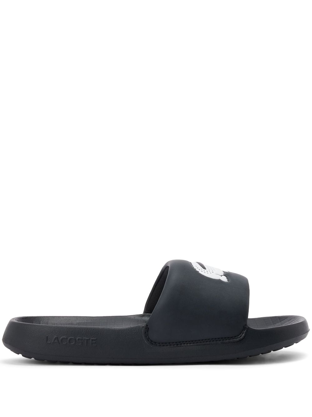 Maison-Kitsune Lacoste Croco 1.0 Flip Flops Black Men Flip Flops & Slides