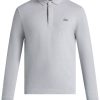 Maison-Kitsune Lacoste logo-patch Polo Shirt Grey Men Polo Shirts