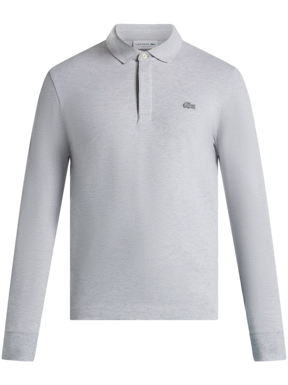 Maison-Kitsune Lacoste logo-patch Polo Shirt Grey Men Polo Shirts
