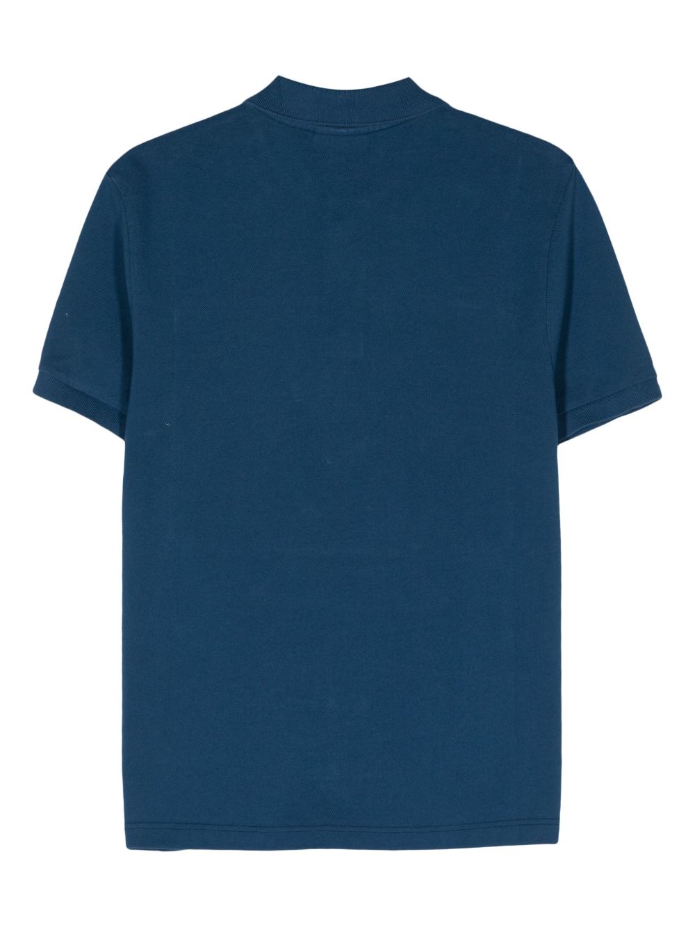 Men Polo Shirts Maison-Kitsune Lacoste logo-print Piqué Polo Shirt Blue