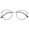 Lacoste round-frame logo-engraved Glasses Silver Men Glasses & Frames Maison-Kitsune