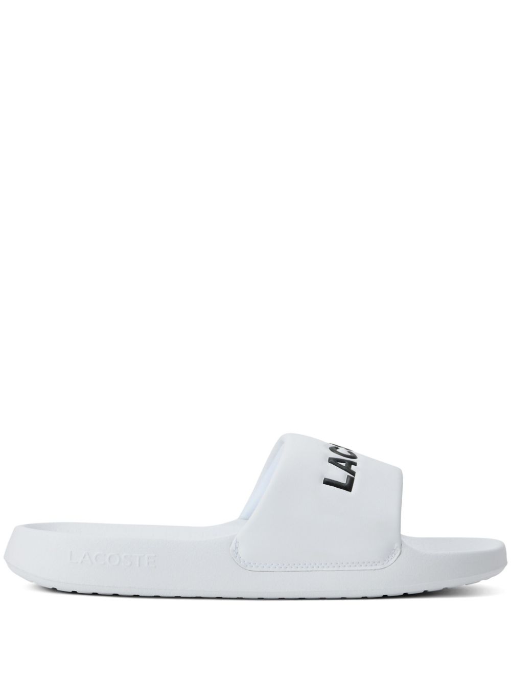 Maison-Kitsune Lacoste Serve 1.0 Slides White Men Flip Flops & Slides