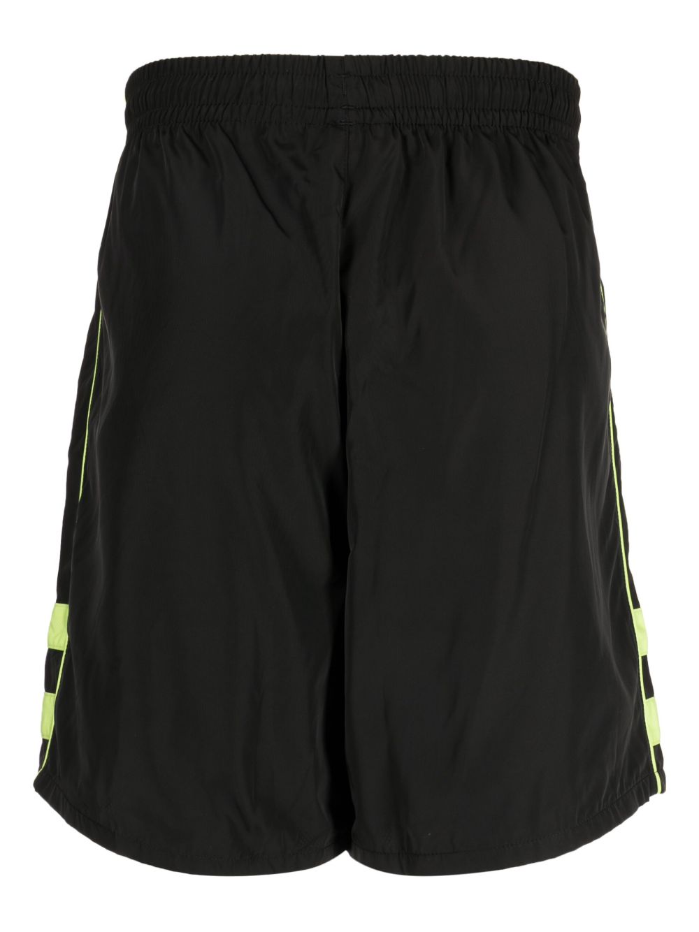 Maison-Kitsune Track & Running Shorts Men Lacoste logo-embroidered Striped Track Shorts Black
