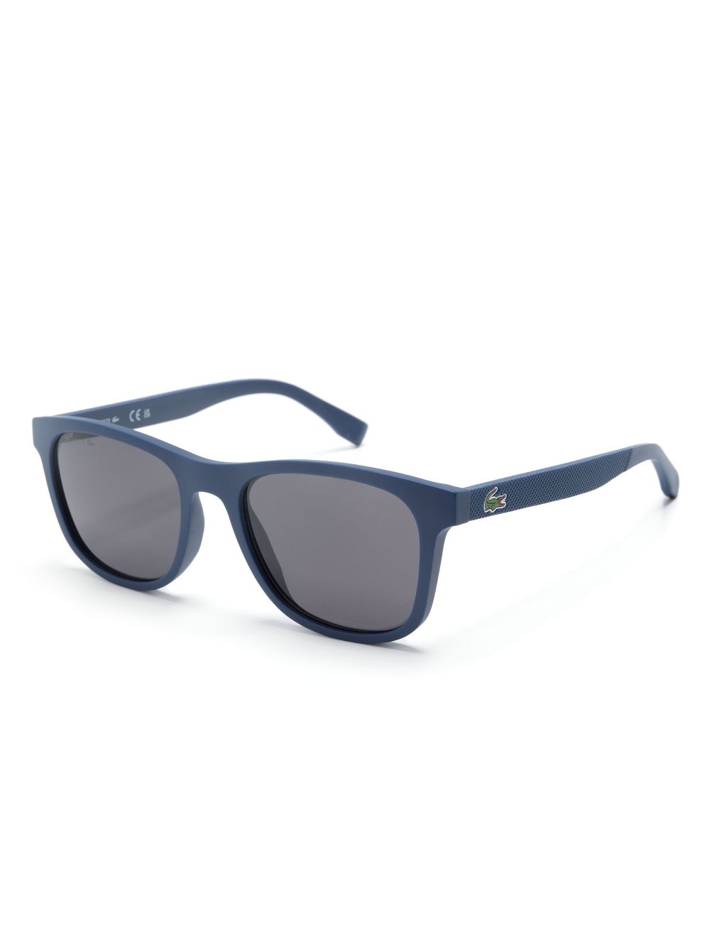 Lacoste logo-engraved square-frame Sunglasses Blue Men Sunglasses Maison-Kitsune
