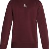 Maison-Kitsune Sweatshirts Men Lacoste logo-print Sweatshirt Red