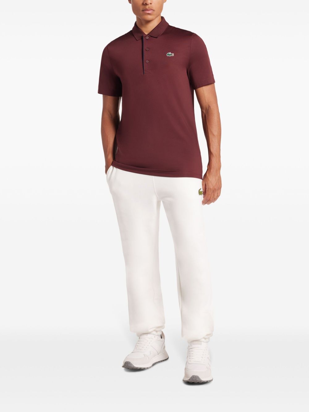 Maison-Kitsune Polo Shirts Men Lacoste Original Polo Shirt Red