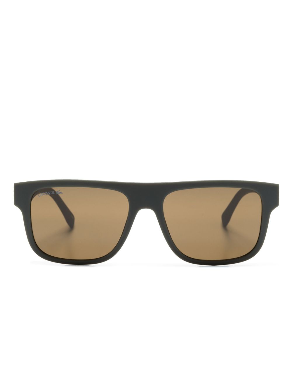 Lacoste square-frame Sunglasses Green Men Sunglasses Maison-Kitsune