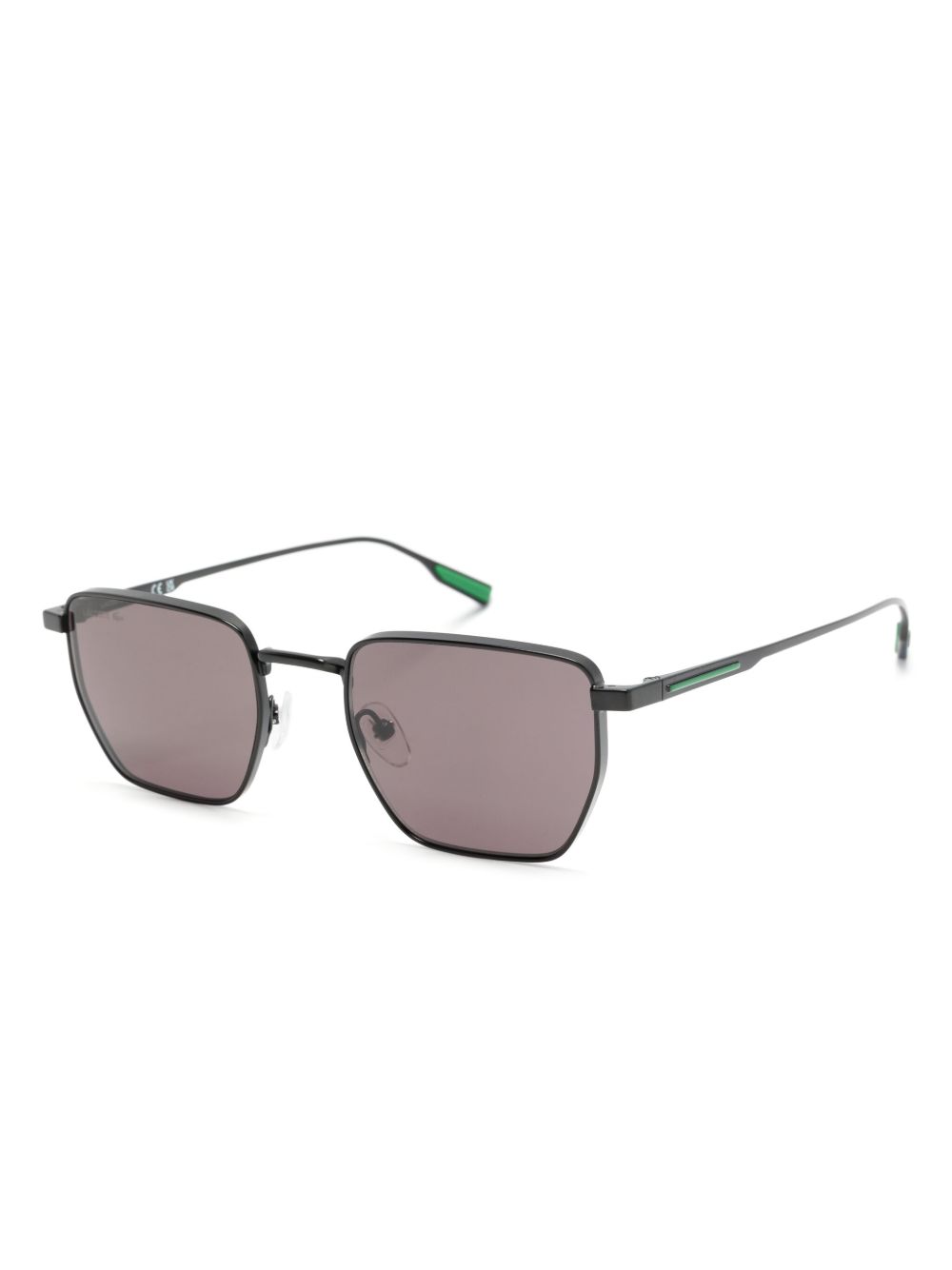 Lacoste Retro square-frame Sunglasses Black Men Sunglasses Maison-Kitsune