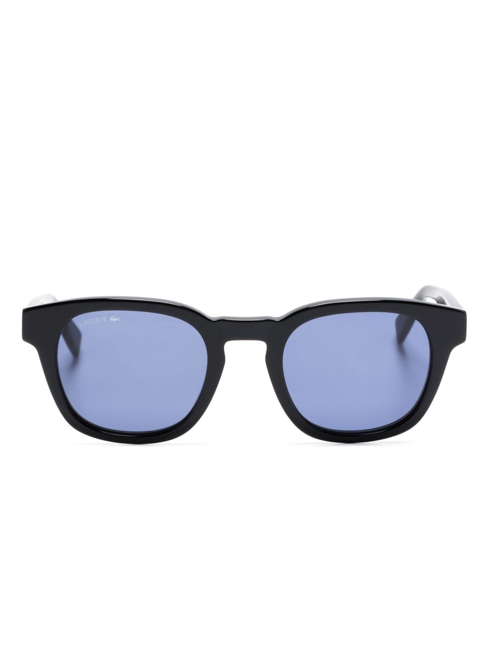 Lacoste Ribbon square-frame Suglasses Black Men Sunglasses Maison-Kitsune
