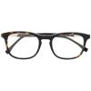 Men Glasses & Frames Maison-Kitsune Lacoste square-frame Tortoiseshell Glasses Brown