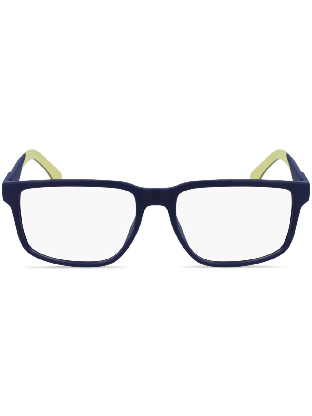 Men Glasses & Frames Maison-Kitsune Lacoste geometric-frame Glasses Blue