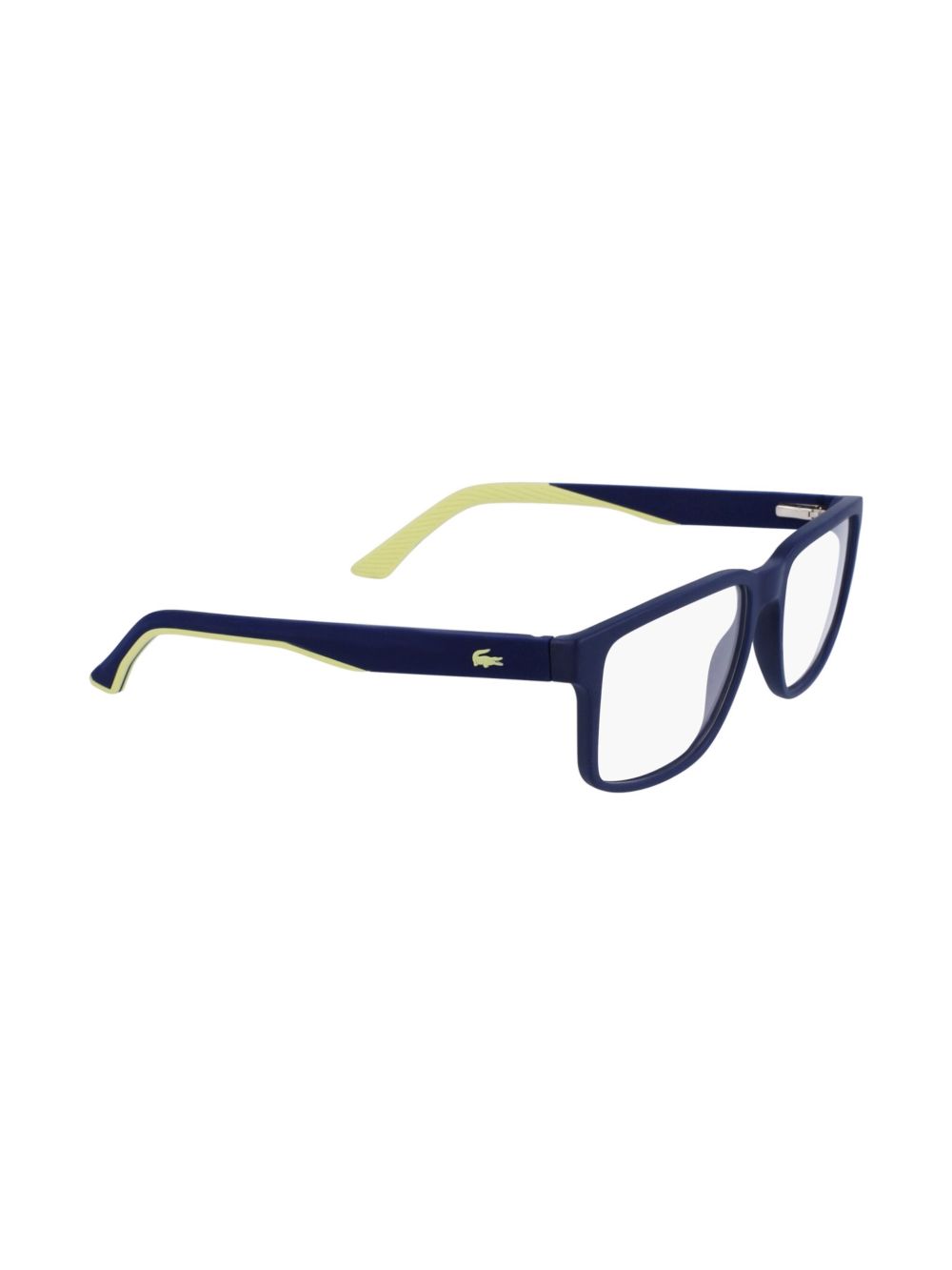 Men Glasses & Frames Maison-Kitsune Lacoste geometric-frame Glasses Blue