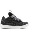 Maison-Kitsune Low-Tops Men Lanvin Curb Sneakers Black