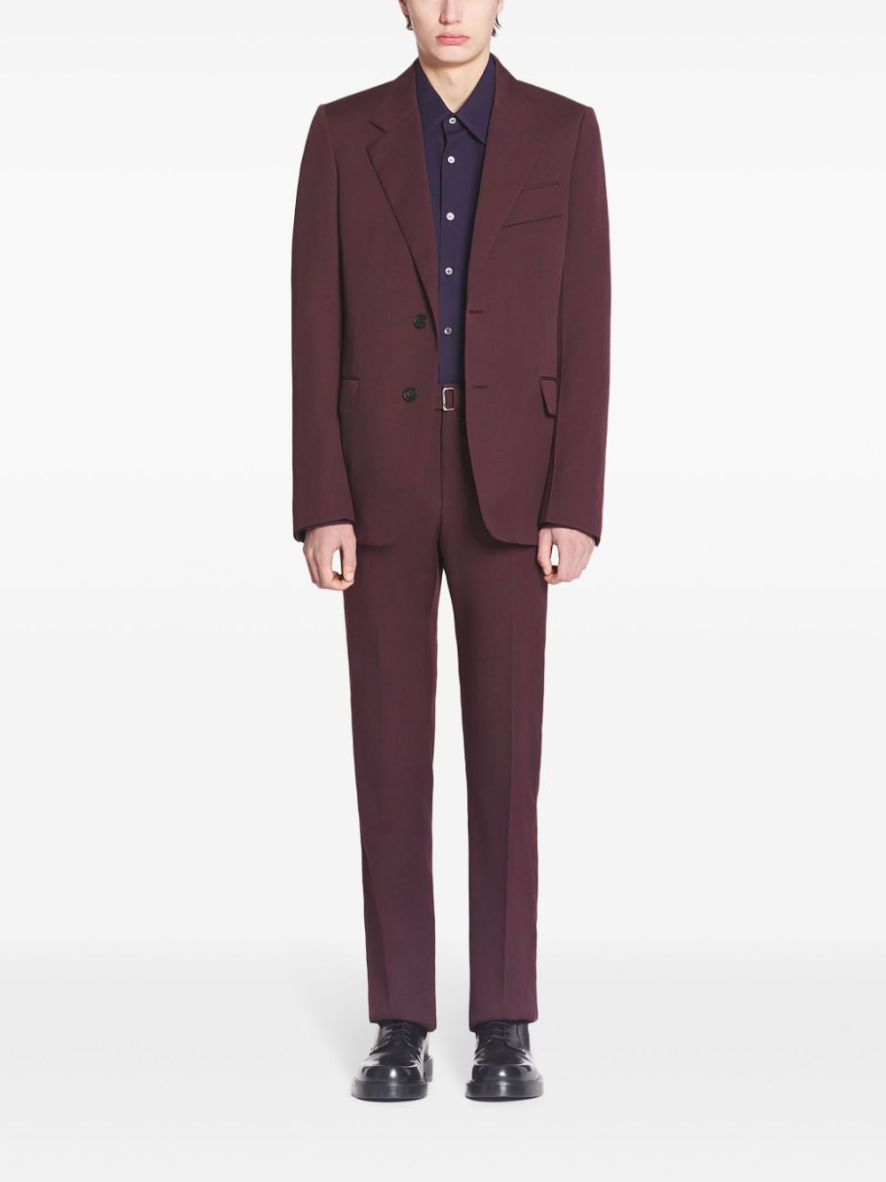 Lanvin Wool Blazer Red Men Blazers Maison-Kitsune
