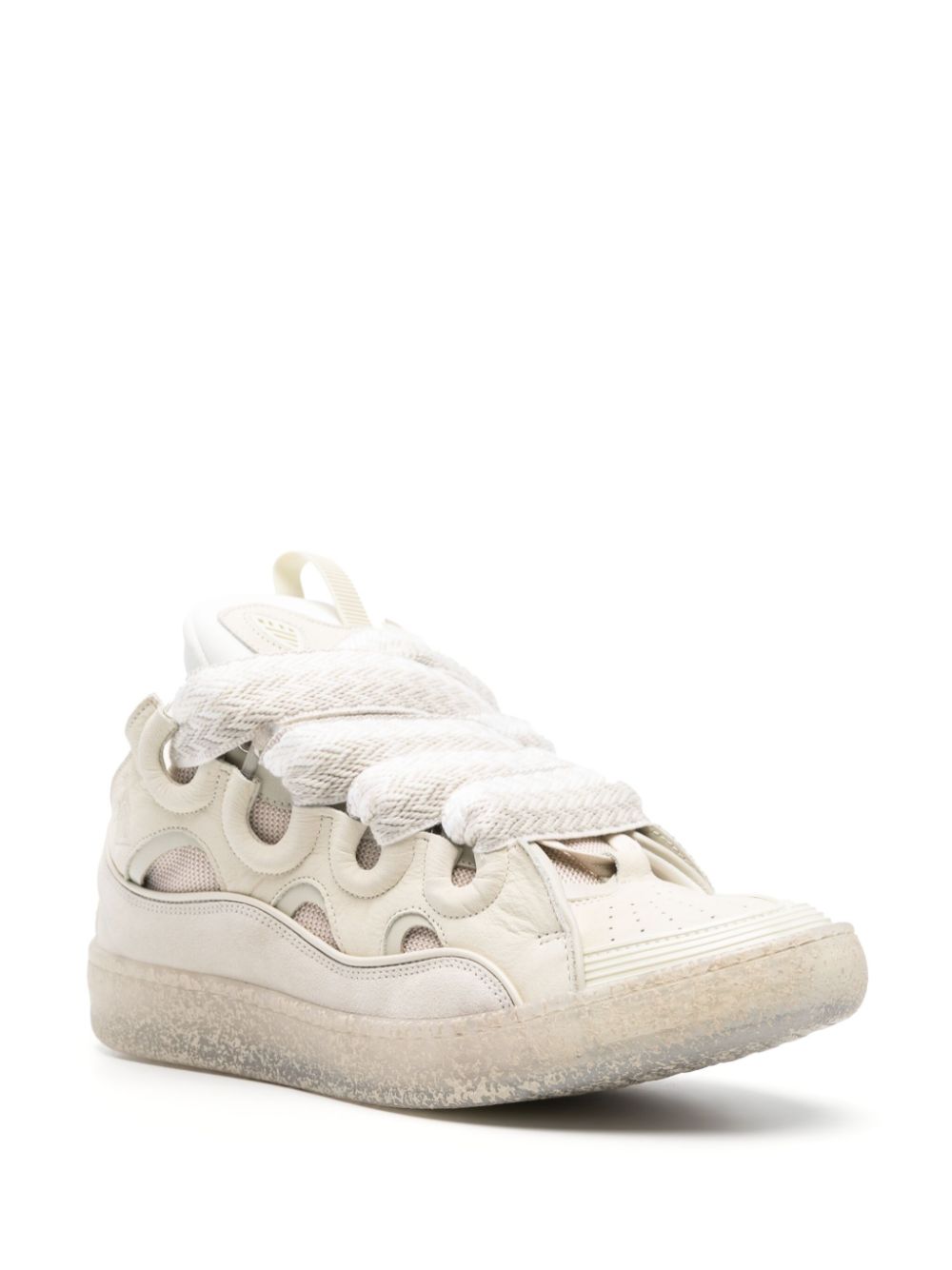 Lanvin Curb Sneakers Neutrals Men Low-Tops Maison-Kitsune