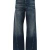 Lanvin Twisted Jeans Blue Men Regular & Straight-Leg Jeans Maison-Kitsune