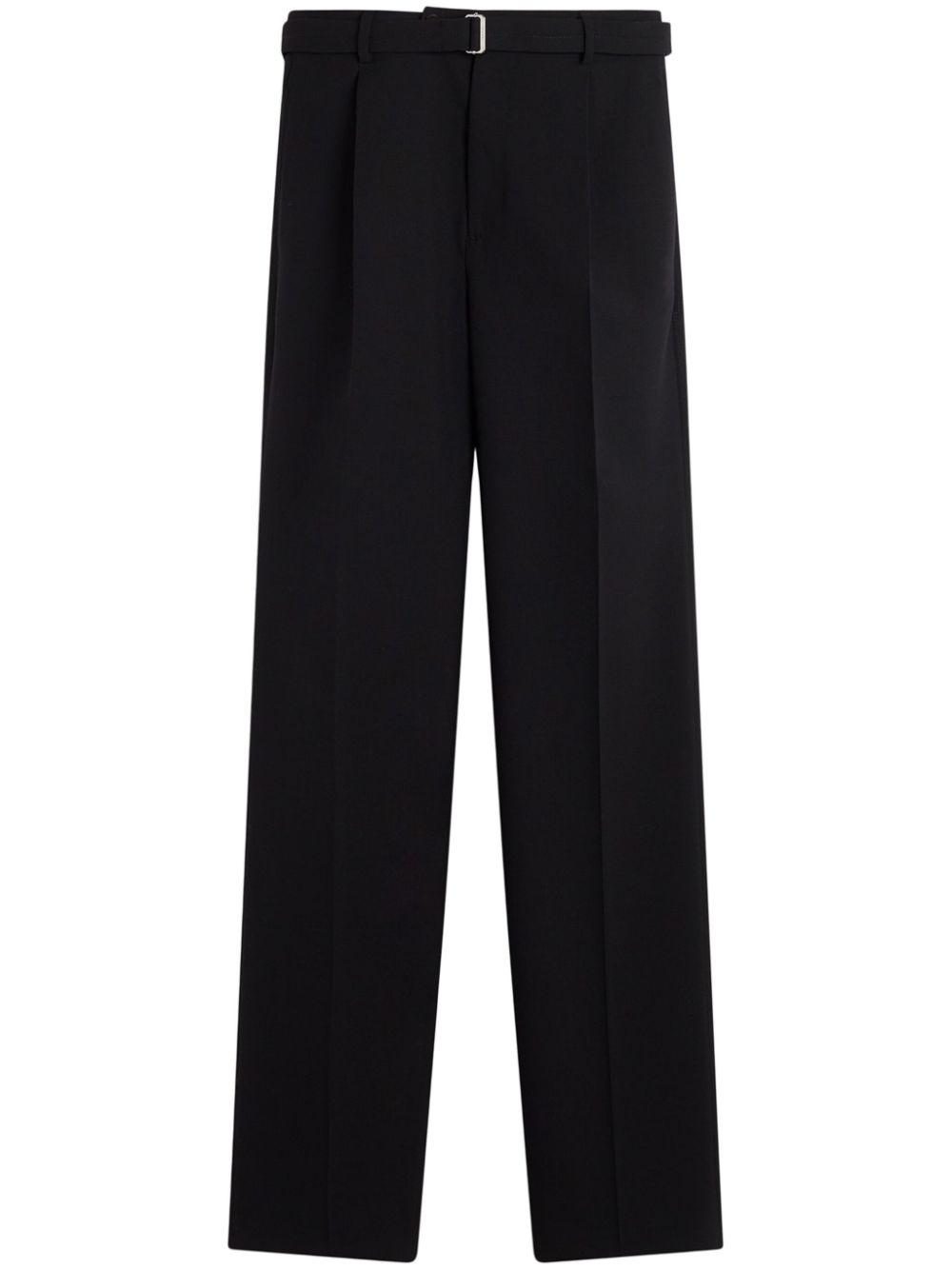 Lanvin Belted Trousers Black Men Tailored Pants Maison-Kitsune