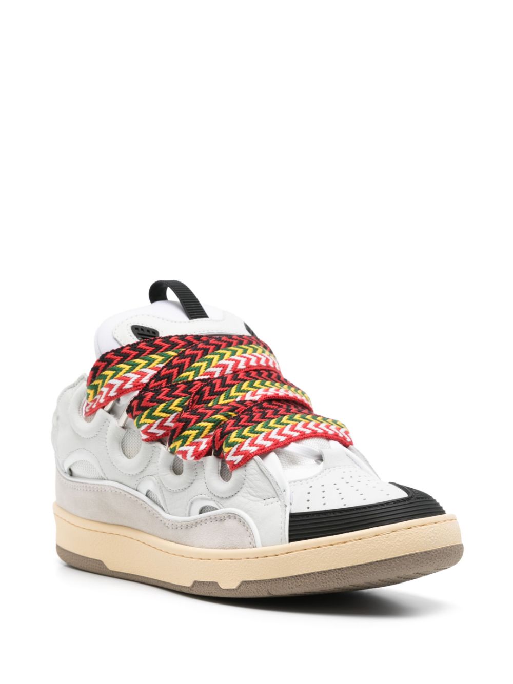 Lanvin Curb Sneakers White Men Low-Tops Maison-Kitsune