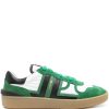 Lanvin Clay Sneakers Green Men Low-Tops Maison-Kitsune