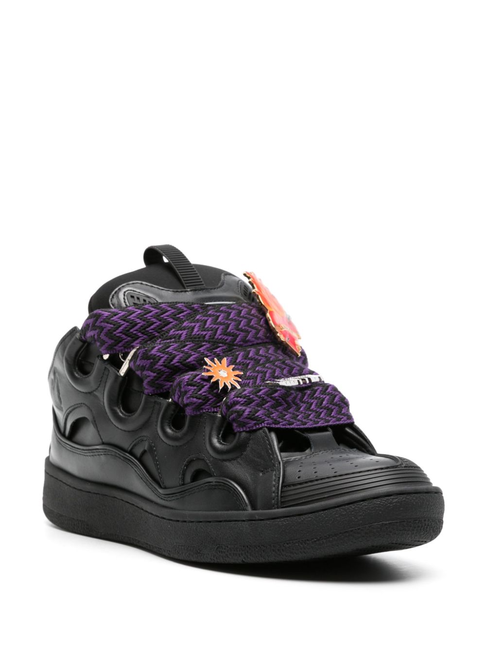 Maison-Kitsune Lanvin x Future Curb 3.0 Sneakers Black Men Low-Tops