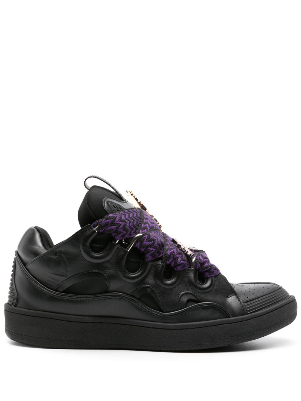 Maison-Kitsune Lanvin x Future Curb 3.0 Sneakers Black Men Low-Tops