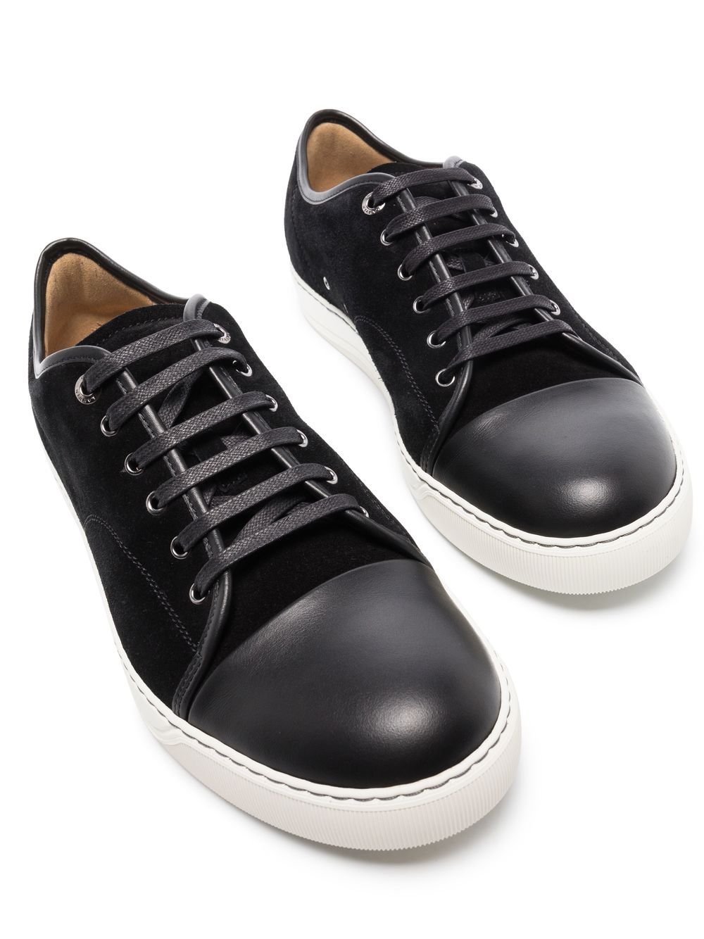 Maison-Kitsune Lanvin DBB1 low-top Sneakers Black Men Low-Tops