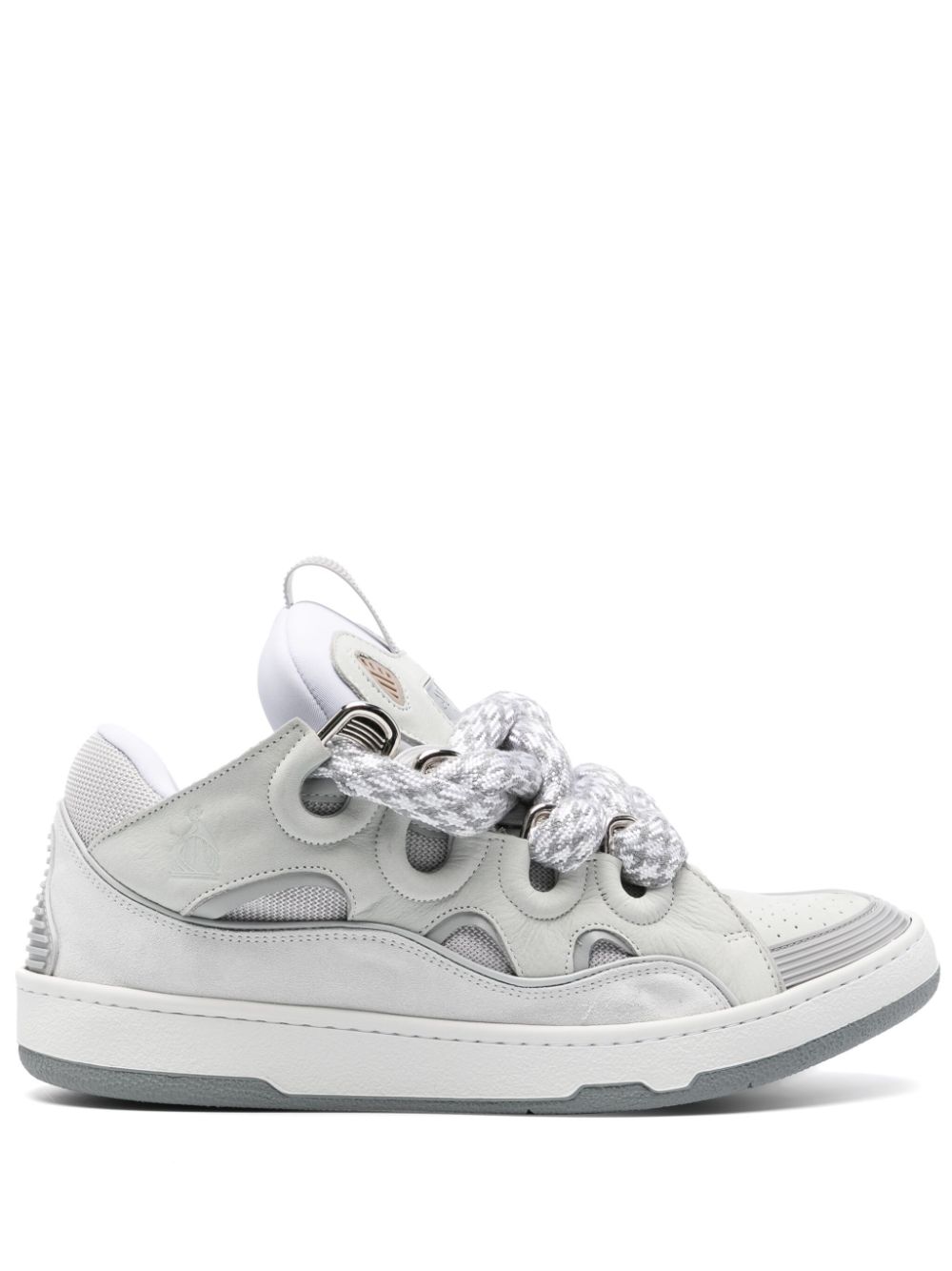 Maison-Kitsune Lanvin Curb 3.0 Sneakers Grey Men Low-Tops