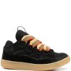 Maison-Kitsune Lanvin Chunky lace-up Sneakers Black Men Low-Tops