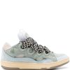 Maison-Kitsune Lanvin Curb Sneakers Blue Men Low-Tops
