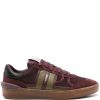 Maison-Kitsune Low-Tops Men Lanvin Clay Panelled Sneakers Red